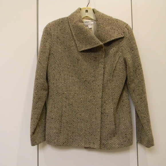 Emanuel Ungaro asymetrical collar hourglass jacket - Picture 1 of 8